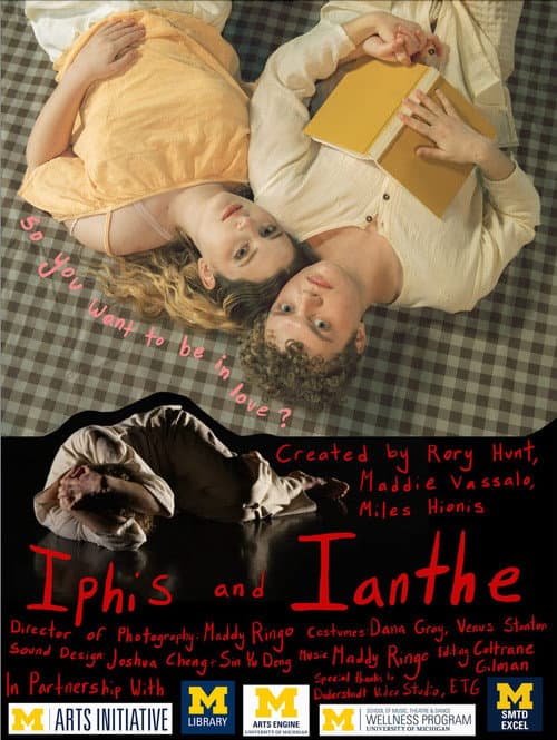 Iphis and Ianthe poster