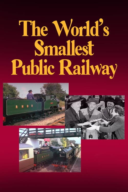 The World's Smallest Public Railway poster