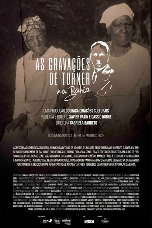 As Gravações de Turner na Bahia poster