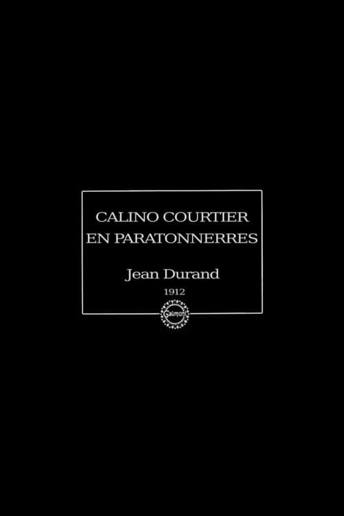 Calino courtier en paratonnerres poster