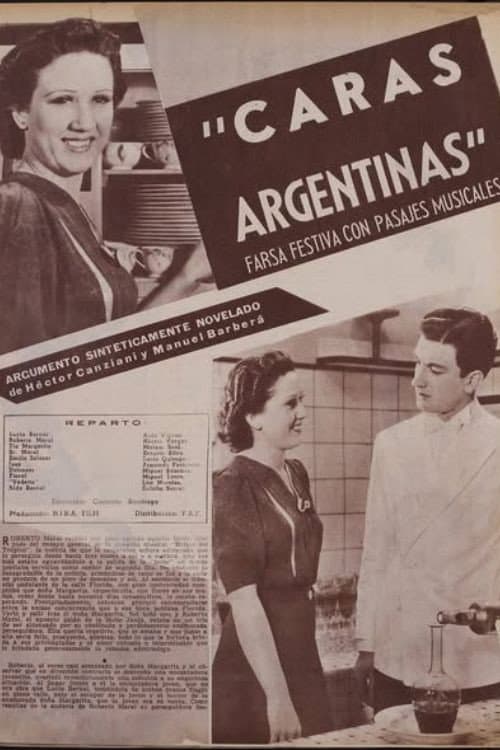 Caras argentinas poster