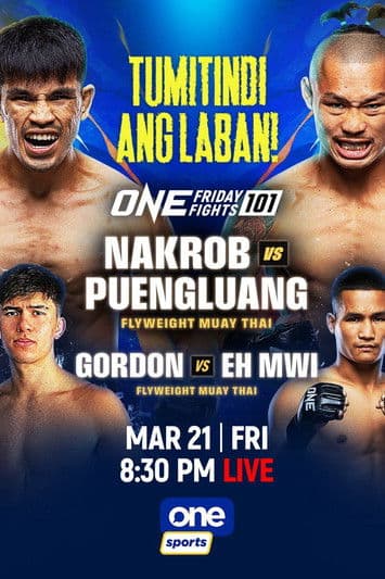 ONE Friday Fights 101: Nakrob vs. Puengluang poster