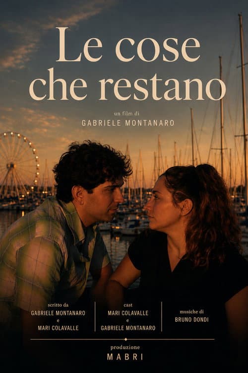 Le cose che restano poster