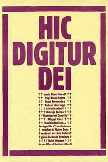 Hic Digitur Dei poster