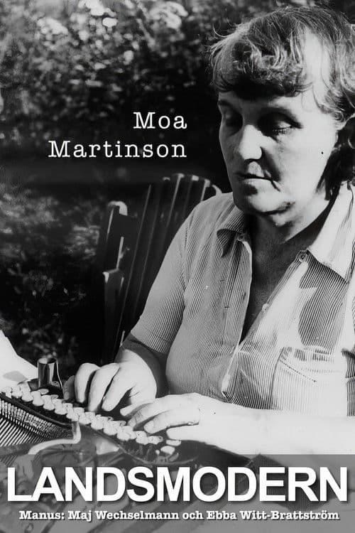 Moa Martinson - Mother of the Country poster
