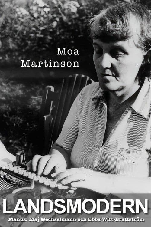 Moa Martinson - Mother of the Country poster