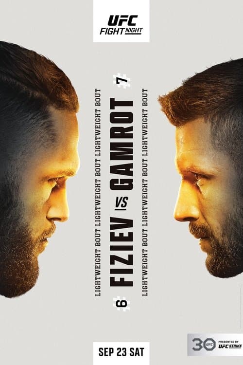 UFC Fight Night 228: Fiziev vs. Gamrot poster