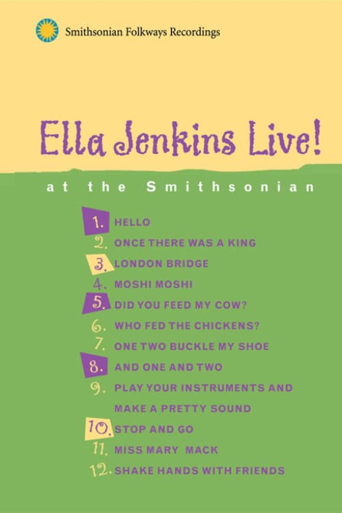 Ella Jenkins Live at the Smithsonian poster