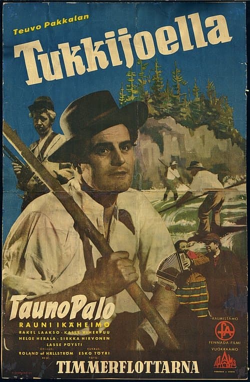 Tukkijoella poster