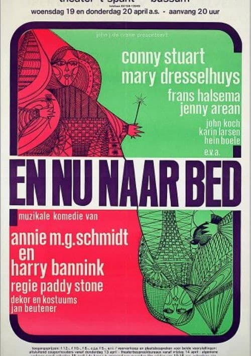 En nu naar bed poster