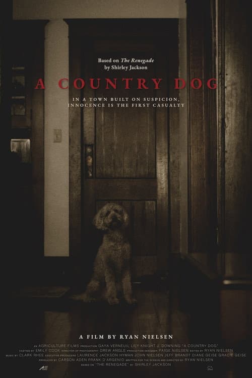 A Country Dog poster