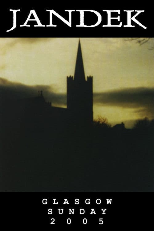 Jandek: Glasgow Sunday 2005 poster