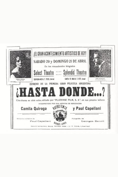 ¿Hasta donde...? poster