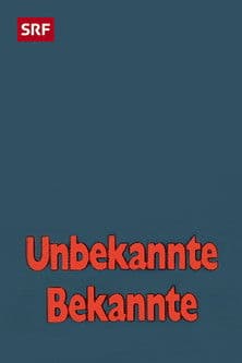 Cabaret Rotstift Unbekannte Bekannte poster