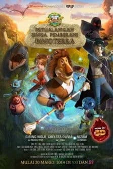 Petualangan Singa Pemberani Dinoterra poster