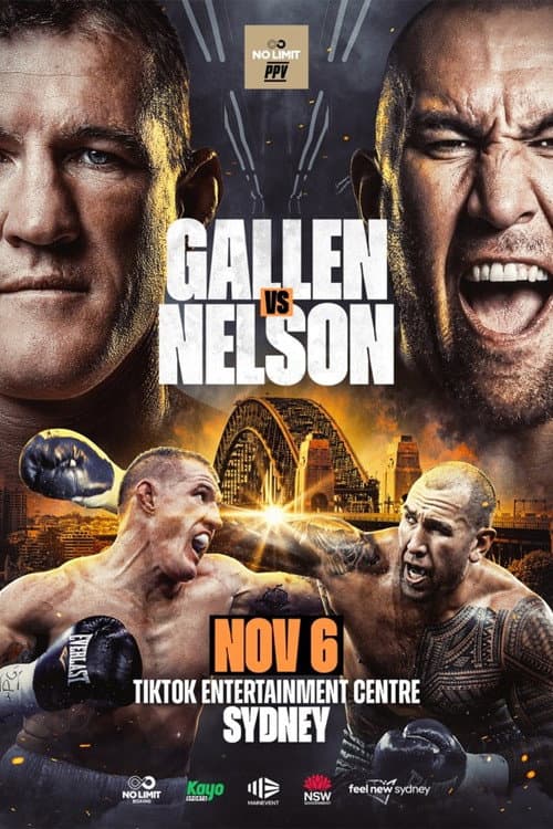 Paul Gallen vs. Nelson Asofa-Solomona poster