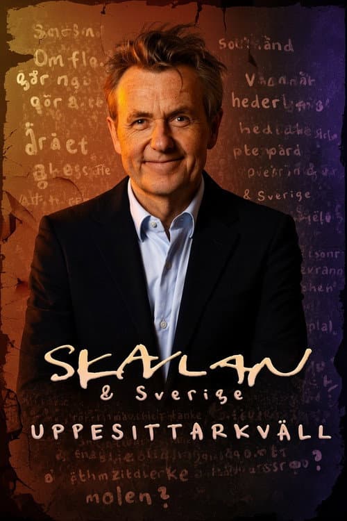 Skavlan & Sverige - uppesittarkväll poster