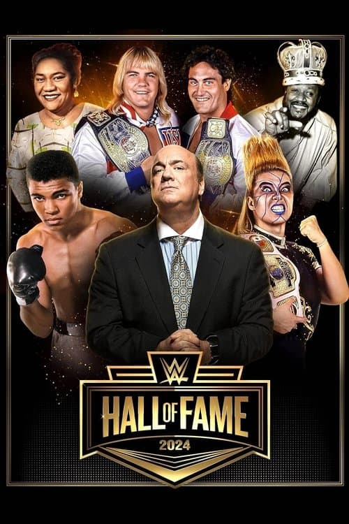 WWE Hall of Fame 2024 poster