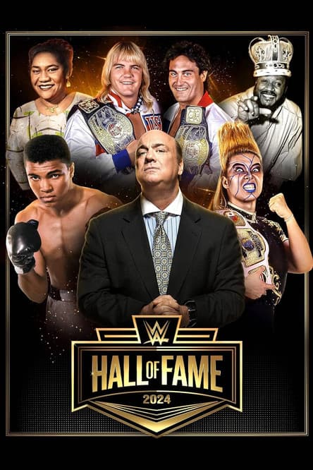 WWE Hall of Fame 2024 poster