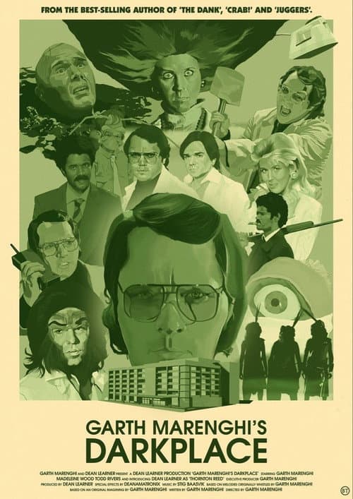 garth marenghi's darkplace horrificata illuminata poster