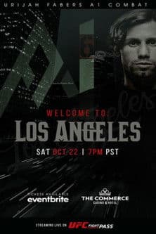 Urijah Faber’s A1 Combat 6 poster