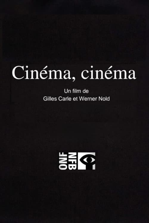 Cinéma, cinéma poster