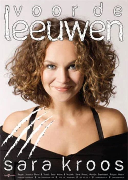 Sara Kroos: Voor de leeuwen poster