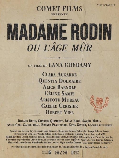 Mrs Rodin or The Age of Maturity poster
