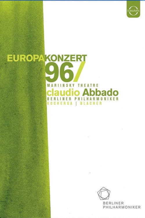 Europakonzert 1996 from St. Petersburg poster