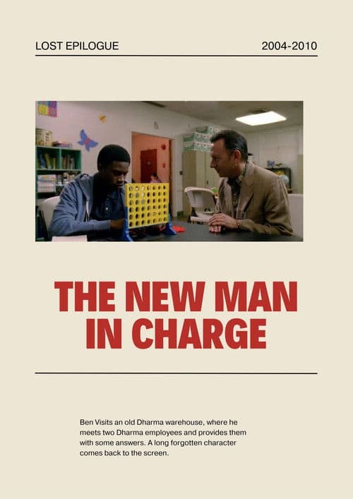 The New Man in Charge poster
