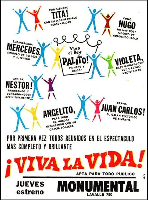 ¡Viva la vida! poster