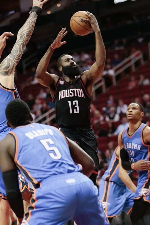 Thunder vs Rockets- Game 5 2017 poster