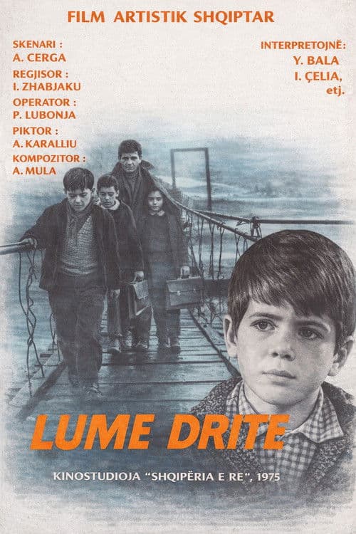 Lumë drite poster