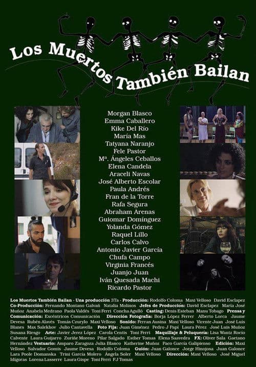 Los muertos también bailan poster