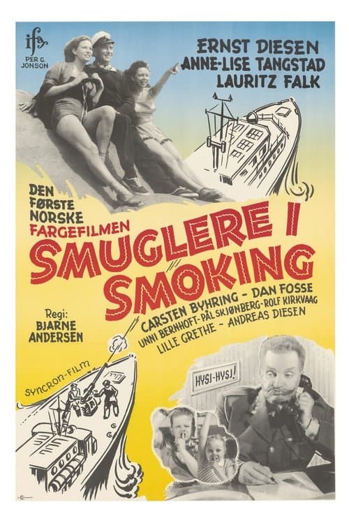 Smuglere i smoking poster