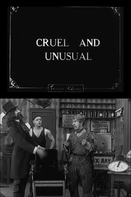 Cruel and Unusual poster