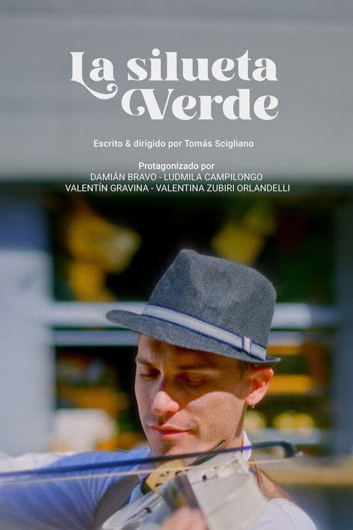 The green silhouette poster