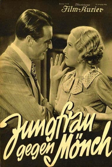 Jungfrau gegen Mönch poster