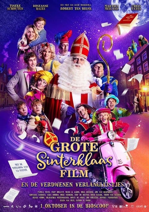 De Grote Sinterklaasfilm en de verdwenen verlanglijstjes poster
