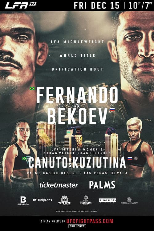 LFA 173: Fernando vs. Bekoev poster
