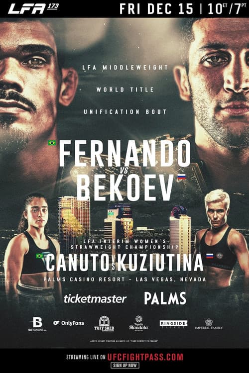 LFA 173: Fernando vs. Bekoev poster
