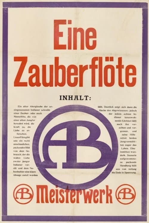 The Song of the Wildwood Flute poster