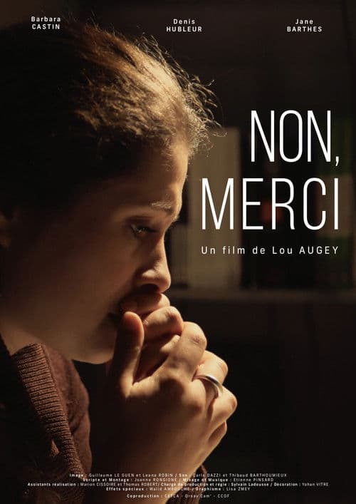 Non, merci poster