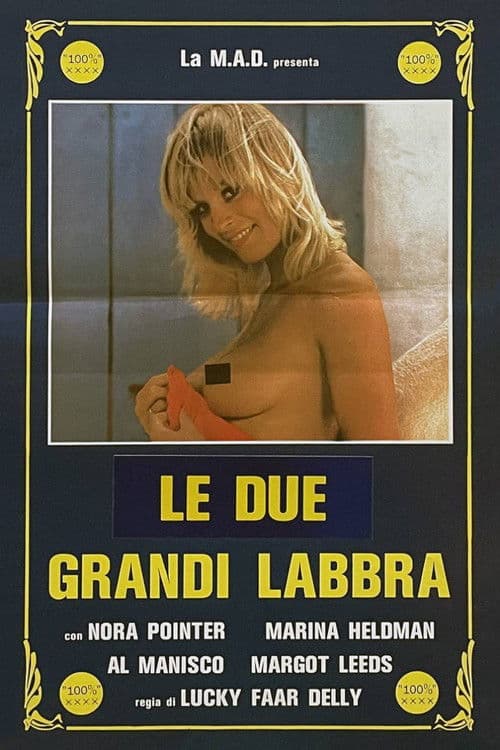Le due... grandi labbra poster