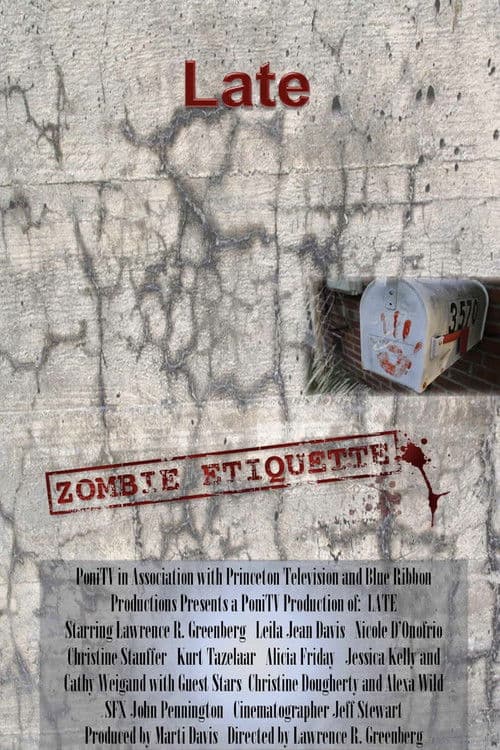 Late: Zombie Etiquette poster