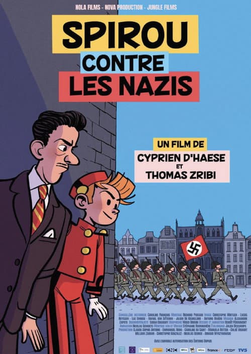 Spirou contre les nazis poster