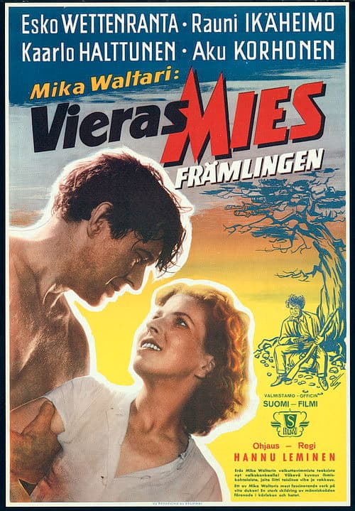 Vieras mies poster