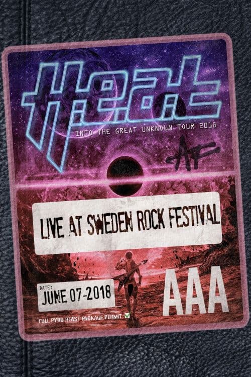 H.E.A.T - Live at Sweden Rock Festival 2018 poster