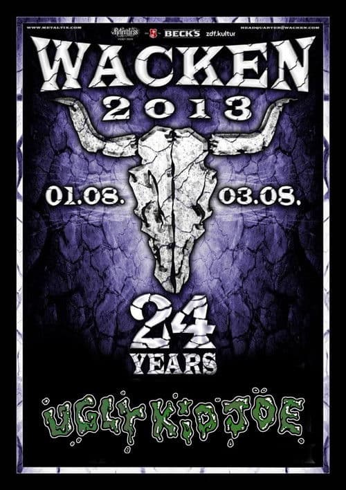 Ugly Kid Joe: live at Wacken Open Air poster