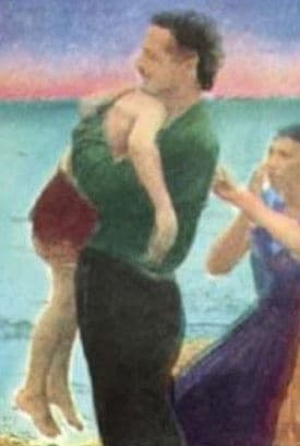 Horses in Winter poster